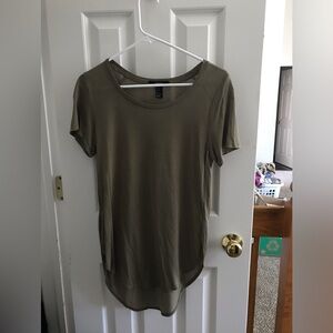 Forever 21 Olive Green Top Size Small
